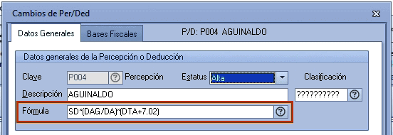 Cálculo de aguinaldo en Aspel NOI 9.0 - Consultoría TI