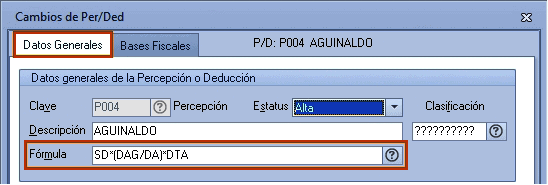 Cálculo de aguinaldo en Aspel NOI 9.0 - Consultoría TI