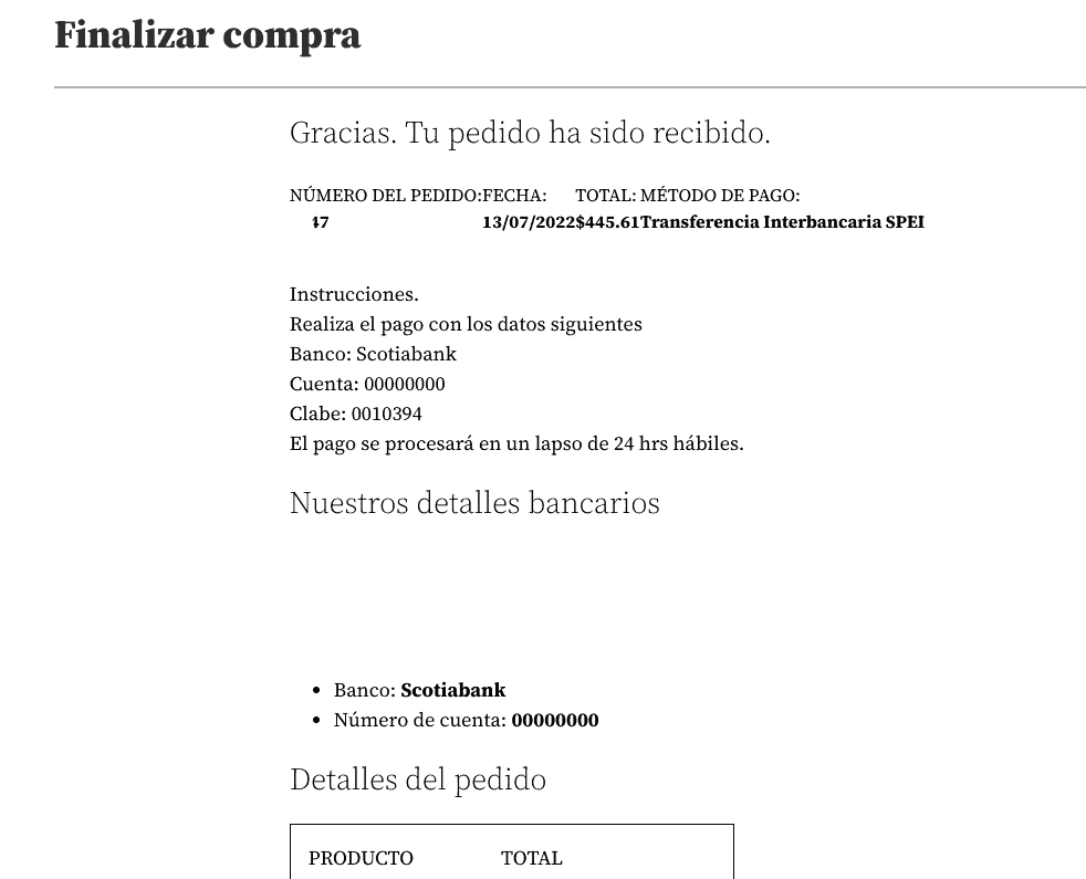 Realizar el pago de un pedido de cotización - Consultoría TI